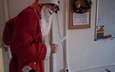 Az ötödikeseknél járt a Mikulás