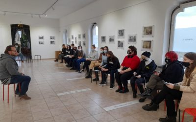 Múzeumpedagógiai foglalkozás tizenegyedikeseinknek