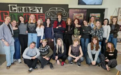 Osztálykiránduláson a 12. osztály