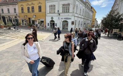 Pécsett kirándult a 11. osztály